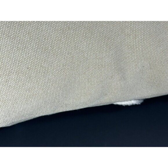 Urban Barn Throw Pillow Boho Natural Macrame - Picture 8 of 10